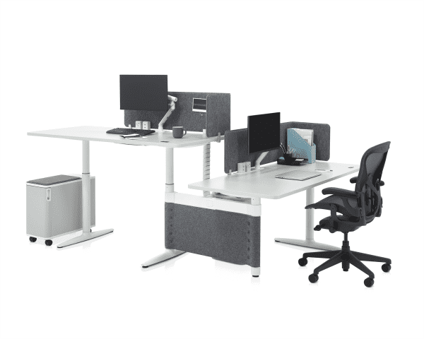 Herman Miller Atlas Office Landscape Sit-Stand Desking