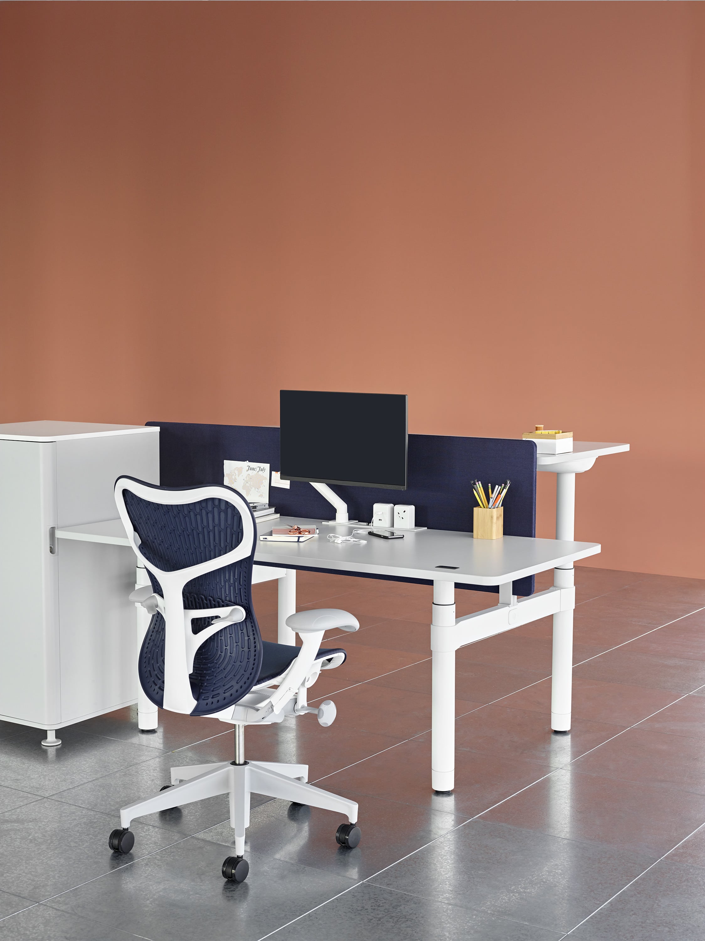 Herman Miller Atlas Office Landscape SitStand Desking Mode 4 Online