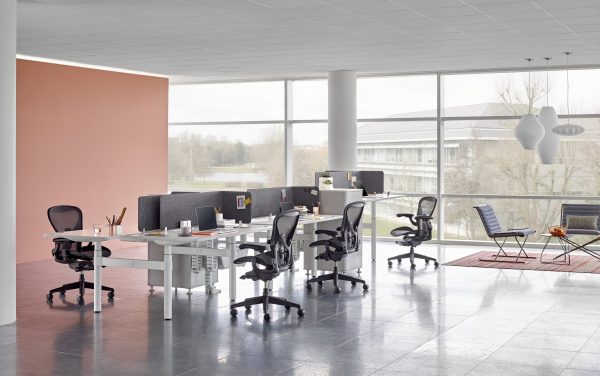 Herman Miller Atlas Office Landscape Sit-Stand Desking - Image 7